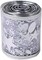 Ribbon Stars Wired Sheer Glitter Ribbon, 2-Inch by 100-Yard Spool, Perfect for Christmas Decoration